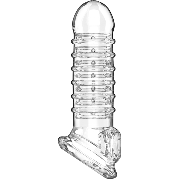 VIRILXL - ESTENSIONE E GUAINA PER PENE V15 TRASPARENTE - immagine 5
