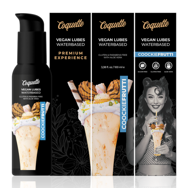 COQUETTE CHIC DESIRE - LUBRIFICANTE VEGANO ESPERIENZA PREMIUM COOKIEFRUTTI 100ML - immagine 3