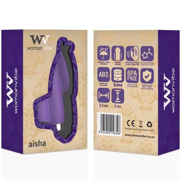 WOMANVIBE - DITO STIMOLATORE AISHA IN SILICONE - immagine 2