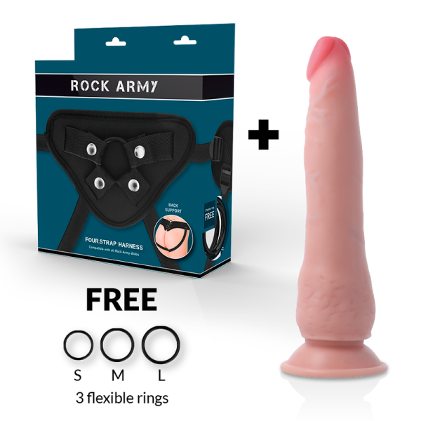 ROCKARMY - IMBRACATURA + CROCIATO A DOPPIA DENSIT 21.5 CM -O- 4.46 CM - immagine 2