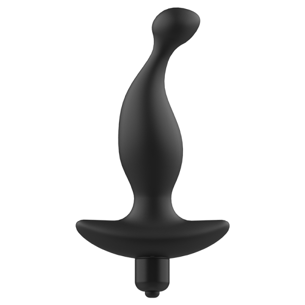 ADDICTED TOYS - MASSAGGIATORE ANALE CON VIBRAZIONE NERAMODELLO 1 - immagine 2