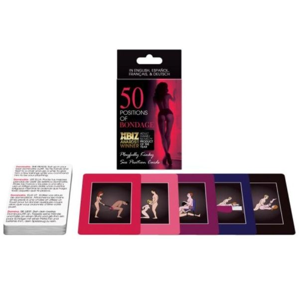 KHEPER GAMES - 50 POSIZIONI DI CARTE BONDAGE - immagine 2